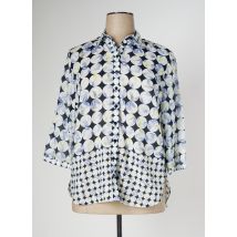 FRANK WALDER - Chemisier bleu en coton pour femme - Taille 50 - Modz