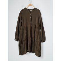 HARTFORD - Robe mi-longue vert en coton - Fille - Taille TU - Modz