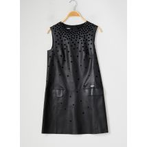 DSQUARED2 - Robe mi-longue noir en polyurethane - Fille - Taille TU - Modz