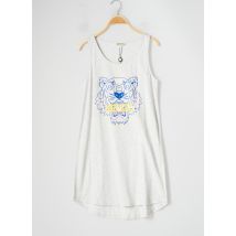 KENZO - Robe mi-longue gris en coton - Fille - Taille TU - Modz