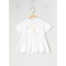 BALMAIN - Robe mi-longue blanc en coton - Fille - Taille TU - Modz