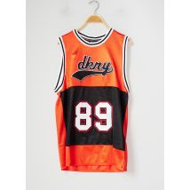 DKNY - Débardeur orange en polyester - Garçon - Taille TU - Modz