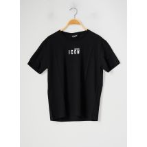 DSQUARED2 - T-shirt noir en coton - Fille - Taille TU - Modz