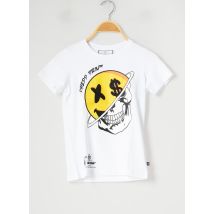 PHILIPP PLEIN - T-shirt blanc en coton - Fille - Taille TU - Modz