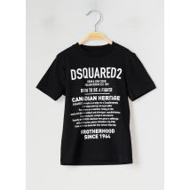 DSQUARED2 - T-shirt noir en coton - Garçon - Taille TU - Modz