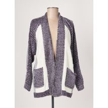 ODEMAI - Gilet manches longues gris en polyester - Femme - Taille 36 - Modz