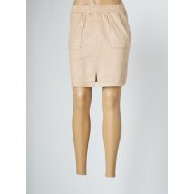 SPARKZ - Jupe courte beige en polyester - Femme - Taille 36 - Modz