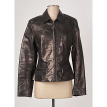 DAYTONA - Veste en cuir noir en cuir pour femme - Taille 38 - Modz