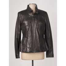 DAYTONA - Veste en cuir marron en cuir - Femme - Taille 38 - Modz