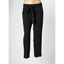 TEDDY SMITH - Pantalon chino noir en polyester - Femme - Taille 38 - Modz