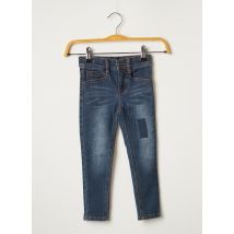 3 POMMES - Jeans coupe slim bleu en coton pour fille - Taille 4 A - Modz