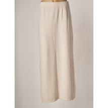 C' MELODIE - Jupe mi-longue beige en viscose - Femme - Taille TU - Modz