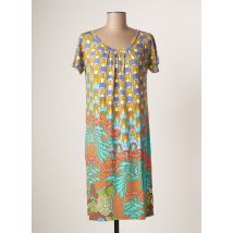 KEDUA - Robe mi-longue vert en polyester - Femme - Taille 38 - Modz