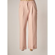 LES P'TITES BOMBES - Pantalon chino rose en polyester - Femme - Taille 38 - Modz