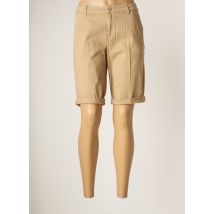 BEST MOUNTAIN - Bermuda beige en coton - Femme - Taille 34 - Modz