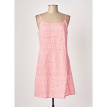 LA FIANCEE DU MEKONG - Robe mi-longue rose en coton - Femme - Taille 42 - Modz