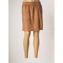 SPARKZ - Jupe courte marron en polyester - Femme - Taille 36 - Modz
