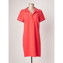 QUEENIE - Robe mi-longue rouge en polyester - Femme - Taille 34 - Modz