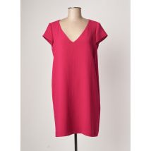 PABLO - Robe courte rose en polyester pour femme - Taille 38 - Modz