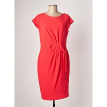 SASSIA - Robe mi-longue rouge en polyester - Femme - Taille 40 - Modz