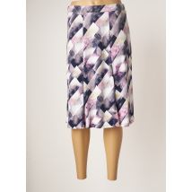 NAYAT - Jupe mi-longue violet en polyester - Femme - Taille 48 - Modz