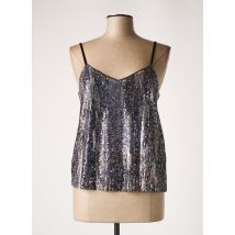 GRACE & MILA - Top gris en polyester - Femme - Taille 40 - Modz