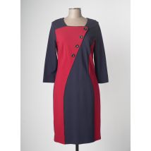 FRANK WALDER - Robe mi-longue bleu en viscose - Femme - Taille 42 - Modz