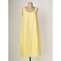 KOKOMARINA - Robe mi-longue jaune en lin - Femme - Taille 38 - Modz
