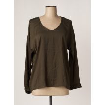 LAUREN VIDAL - Top vert en viscose - Femme - Taille 40 - Modz