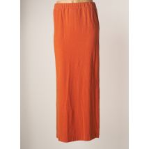 LEON & HARPER - Jupe longue orange en coton - Femme - Taille 38 - Modz