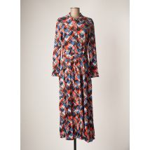 ZILCH - Robe longue orange en viscose - Femme - Taille 38 - Modz