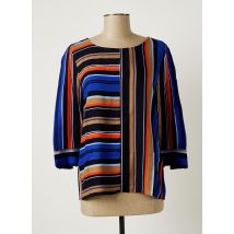 STREET ONE - Tunique manches longues bleu en viscose - Femme - Taille 36 - Modz
