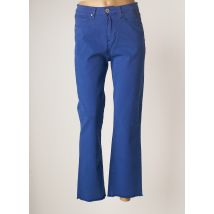 DENIM STUDIO - Pantalon droit bleu en coton - Femme - Taille W27 - Modz