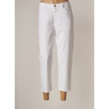 FRACOMINA - Pantalon 7/8 blanc en lyocell - Femme - Taille W25 - Modz