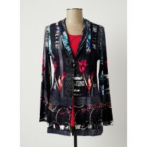 FRANCE RIVOIRE - Top bleu en viscose - Femme - Taille 40 - Modz