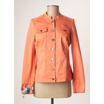 GREGORY PAT - Veste casual orange en coton pour femme - Taille 38 - Modz