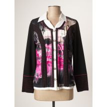 IMPULSION - Chemisier noir en modal - Femme - Taille 40 - Modz