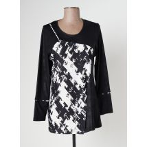 MERI & ESCA - Top noir en polyester - Femme - Taille 40 - Modz