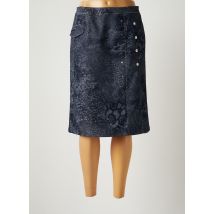 GUY DUBOUIS - Jupe mi-longue gris en coton - Femme - Taille 40 - Modz