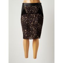 MERI & ESCA - Jupe mi-longue noir en polyester - Femme - Taille 40 - Modz