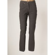 MERI & ESCA - Jeans coupe droite gris en coton - Femme - Taille 38 - Modz