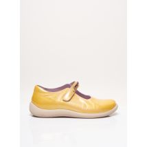 MOD8 - Sandales/Nu pieds jaune en cuir - Femme - Taille 34 - Modz