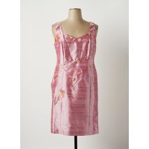 PAULE VASSEUR - Robe mi-longue violet en soie - Femme - Taille 48 - Modz