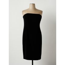 PAULE VASSEUR - Robe courte noir en acetate - Femme - Taille 48 - Modz