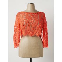 PAULE VASSEUR - Top orange en viscose - Femme - Taille 48 - Modz