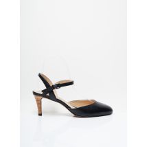 JB MARTIN - Sandales/Nu pieds noir en cuir - Femme - Taille 41 - Modz
