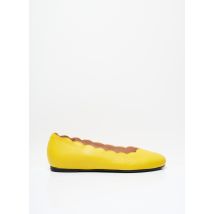BISUE BALLERINAS - Ballerines jaune en cuir - Femme - Taille 36 - Modz