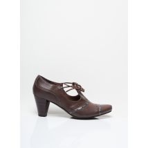 CONNIVENCE - Sandales/Nu pieds marron en cuir - Femme - Taille 36 - Modz