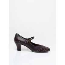 BRENDA ZARO - Ballerines marron en cuir - Femme - Taille TU - Modz