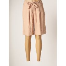 BETTY BARCLAY - Bermuda beige en lyocell - Femme - Taille 38 - Modz